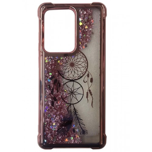 Samsung Galaxy S20 Ultra Waterfall Protective Case Rose Gold Dreamcatcher